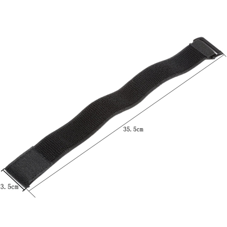Fascia da braccio sportiva universale regolabile/cinturino da polso per iPhone 6 Plus e 6 e 5C e 5S, Galaxy Note IV / N910 e Note III / N9000 e S6 / G920, borsa in vita, da escursionismo e da campeggio, dimensioni della fascia da braccio: 35,5*3,5 cm