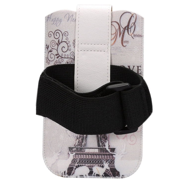 Fascia da braccio sportiva universale regolabile/cinturino da polso per iPhone 6 Plus e 6 e 5C e 5S, Galaxy Note IV / N910 e Note III / N9000 e S6 / G920, borsa in vita, da escursionismo e da campeggio, dimensioni della fascia da braccio: 35,5*3,5 cm