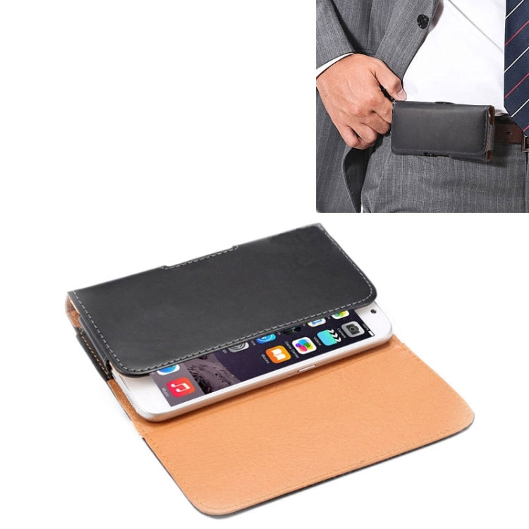 Custodia universale in pelle con chiusura verticale Crazy Horse Texture / Marsupio con stecca posteriore per iPhone 6 Plus e 6S Plus, Galaxy Note 8 / Galaxy Note 5 / N920 e S6 Edge Plus / G928 e A8 / A800 e Note IV / N910