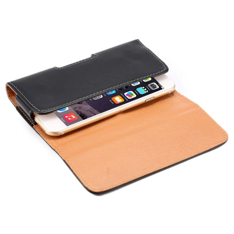 Custodia universale in pelle con chiusura verticale Crazy Horse Texture / Marsupio con stecca posteriore per iPhone 6 Plus e 6S Plus, Galaxy Note 8 / Galaxy Note 5 / N920 e S6 Edge Plus / G928 e A8 / A800 e Note IV / N910
