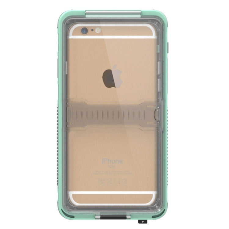 Custodia protettiva nottilucente antiurto, antiurto, antipolvere, impermeabile, con supporto per iPhone 6 e 6S