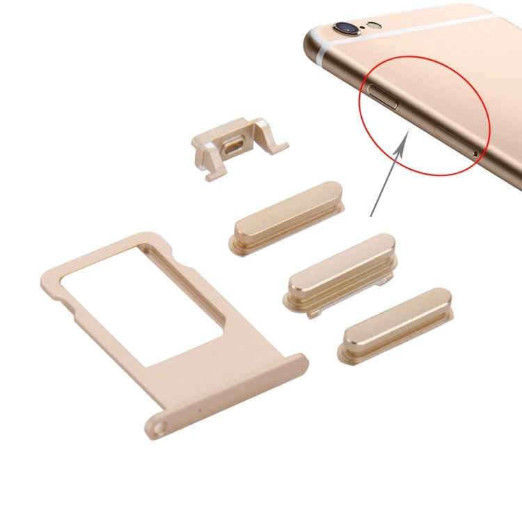 Upper Card Tray Button for iPhone 6s (Silver), For iPhone 6s(Rose Gold ), For iPhone 6s