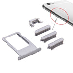 Vassoio carta superiore per iPhone 6s Argento