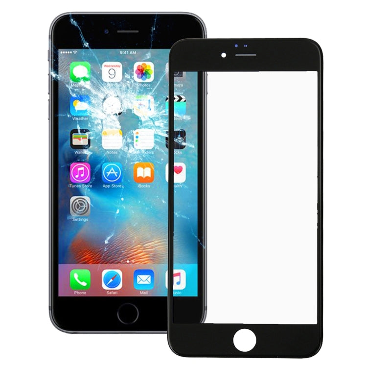 Lente in vetro esterna per schermo anteriore con cornice per schermo LCD anteriore per iPhone 6s, For iPhone 6s (Frame)