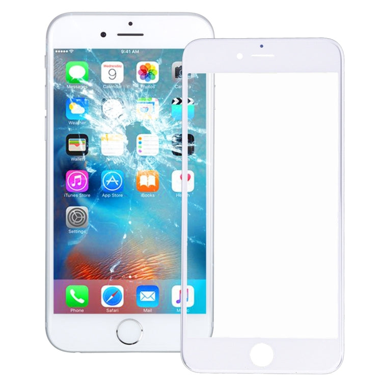 Lente in vetro esterna per schermo anteriore con cornice per schermo LCD anteriore per iPhone 6s, For iPhone 6s (Frame)