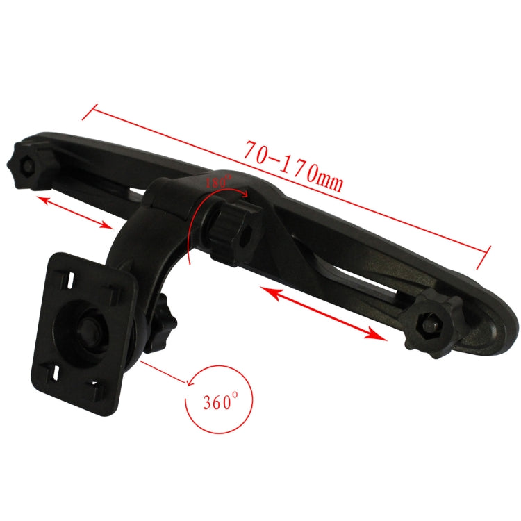 Per iPad Air/Nuovo iPad/iPad 4/iPad mini 1/2/3/P3200/T3100/P5200/Tablet PC da 7-10 pollici, Back Car Seat Holder