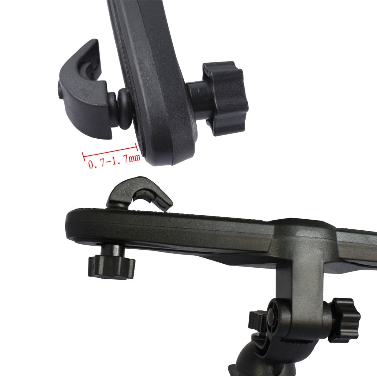 Per iPad Air/Nuovo iPad/iPad 4/iPad mini 1/2/3/P3200/T3100/P5200/Tablet PC da 7-10 pollici, Back Car Seat Holder