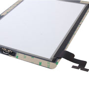 Pannello tattile (pulsante controller + cavo flessibile a membrana PCB pulsante tasto Home + adesivo per l'installazione del pannello tattile) per iPad 2 / A1395 / A1396 / A1397, For iPad 2+Adhesive, For iPad 2 + Adhesive
