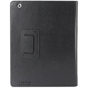 Custodia in pelle per iPad 2/3/4 con supporto