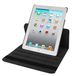 Custodia in pelle ruotabile per iPad 3 blu zaffiro