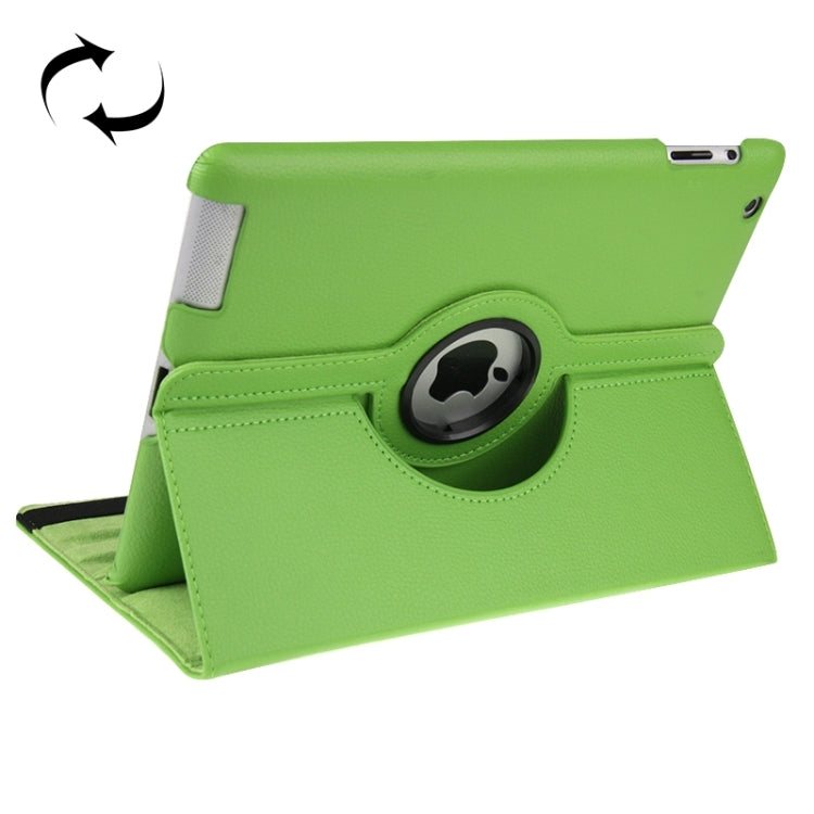 Custodia in pelle ruotabile a 360 gradi con funzione di sospensione/sveglia e supporto per il nuovo iPad (iPad 3), blu zaffiro, For New iPad (iPad 3)