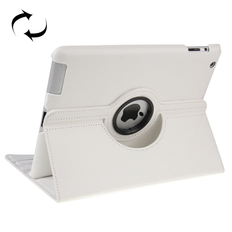 Custodia in pelle ruotabile per iPad 3 blu zaffiro