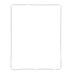 Cornice LCD per il nuovo iPad (iPad 3) / iPad 4, For Apple iPad 2 & New iPad, For Apple New iPad(White), For Apple New iPad(Black)