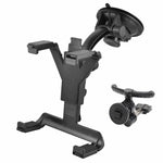 2 in 1 (supporto per bocchetta dell'aria condizionata + supporto per auto) per iPad, iPad mini, altre schede, DVD-AY-TFK