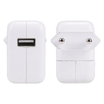 Caricabatterie da viaggio USB 10W con spina EU