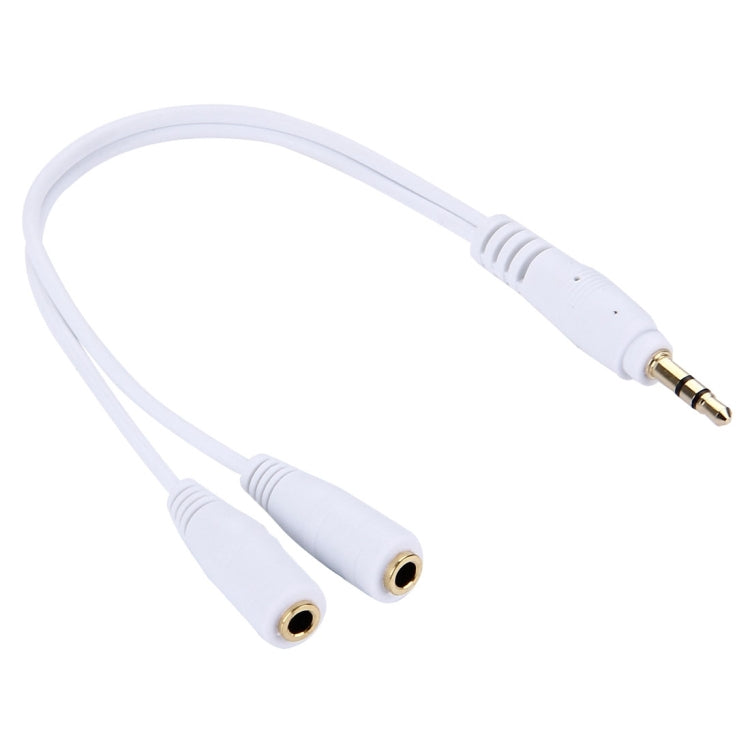 Cavo audio Aux per cuffie Adattatore splitter per auricolari, compatibile con telefoni, tablet, cuffie, lettore MP3, stereo per auto/casa e altro