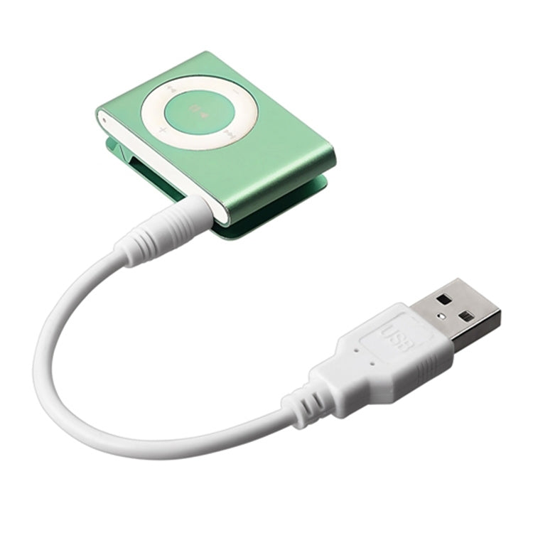 Cavo di ricarica e sincronizzazione dati da USB a jack da 3,5 mm per iPod Shuffle 1a/2a/3a generazione, lunghezza: 15,5 cm