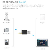 Adattatore USB per iPod Shuffle 3°/2°