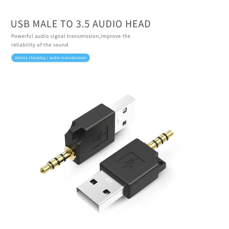 Per iPod shuffle 3°/2° adattatore per caricabatterie dock dati USB, lunghezza: 4,6 cm
