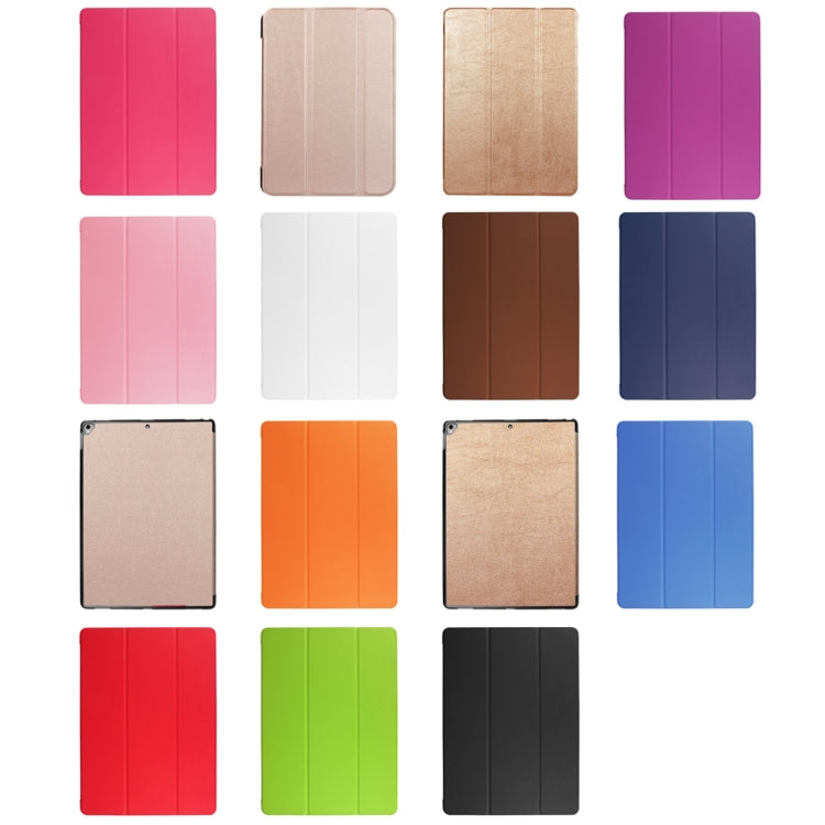 Custodia in pelle Smart con chiusura orizzontale Custer Texture con supporto a 3 pieghe e funzione Sleep/Wake-up per iPad Pro 12,9 pollici 2017/2015, For iPad Pro 12.9 inch, iPad Pro 12.9 inch