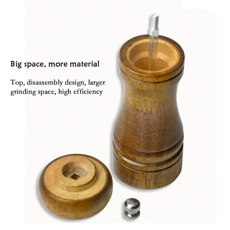 Lunghezza Macinasale classico in legno per spezie e pepe Muller, Style 4, 5 inch, Style 4, 8 inch, Style 4, 10 inch