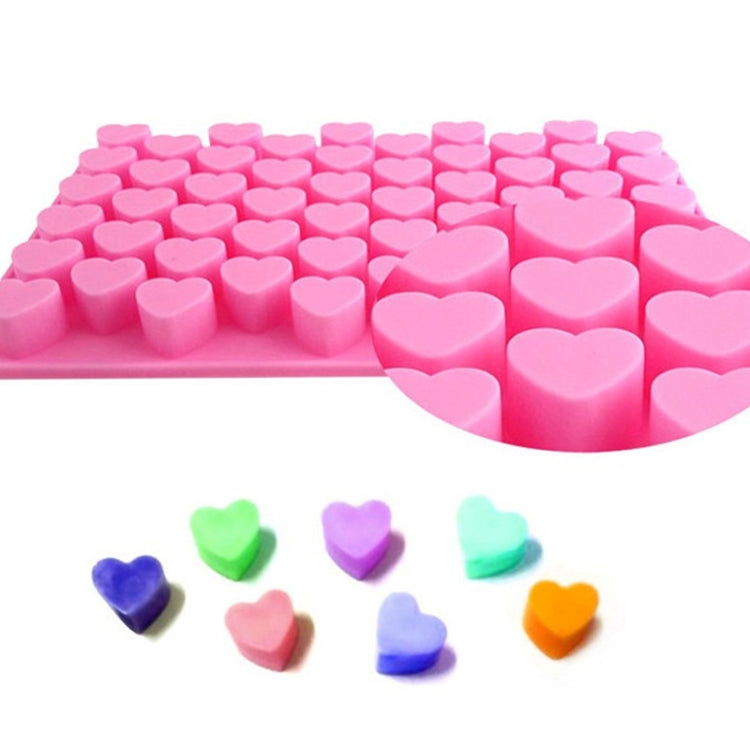 Vassoio per cubetti di ghiaccio con 55 griglie a forma di cuore creativo, 55 Grids Love