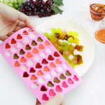 Vassoio per cubetti di ghiaccio con 55 griglie a forma di cuore creativo, 55 Grids Love