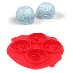 Vassoio per cubetti di ghiaccio a forma di Brain Freeze in silicone (consegna colore casuale), Brain Shape