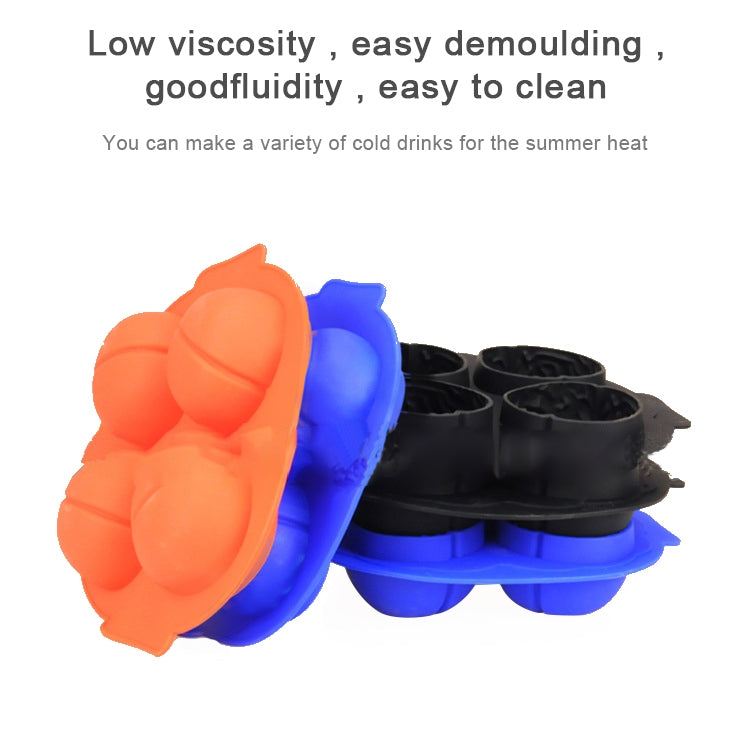 Vassoio per cubetti di ghiaccio a forma di Brain Freeze in silicone (consegna colore casuale), Brain Shape