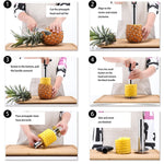 Affettatrice per ananas, Pineapple Corer Slicer  (Silver)