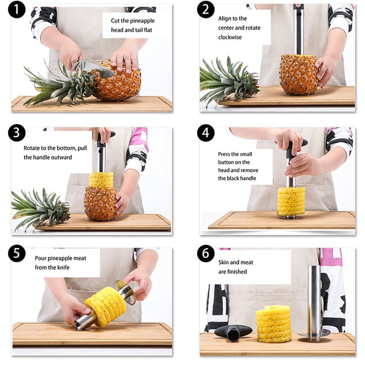 Affettatrice per ananas, Pineapple Corer Slicer  (Silver)