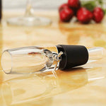 Decanter per vino rosso alla moda ed elegante, Wine Pourer