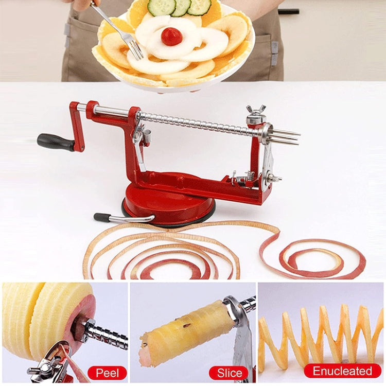 Pelapatate multifunzionale 3 in 1 per affettare la frutta, 3 in 1 Fruit  Peeler