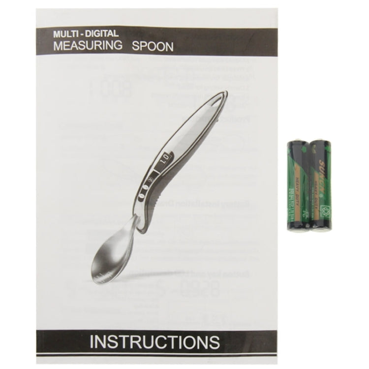 Cucchiaio dosatore digitale LCD 1ml-30ml 0,1g-300g silver