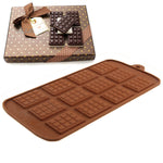 Stampo per cioccolato in materiale siliconico da 12 pezzi di alta qualità, Chocolate Mold