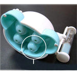 Portaspazzolino creativo a clessidra simpatico cartone animato (consegna colore casuale), Hourglass Toothbrush Stand