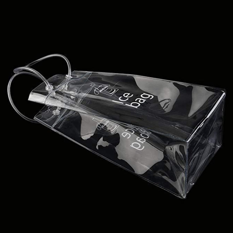 Borsa per il ghiaccio in PVC di alta qualità per vino, Wine PVC Ice Bag