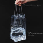 Borsa per il ghiaccio in PVC di alta qualità per vino, Wine PVC Ice Bag