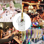 Borsa per il ghiaccio in PVC di alta qualità per vino, Wine PVC Ice Bag