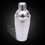 Set shaker classico 5 in 1 in acciaio inossidabile, capacità: 550 ml (shaker + jigger + filtro + clip per ghiaccio + tubo agitatore), 5 in 1 Shaker Set