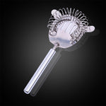 Set shaker classico 5 in 1 in acciaio inossidabile, capacità: 550 ml (shaker + jigger + filtro + clip per ghiaccio + tubo agitatore), 5 in 1 Shaker Set