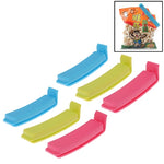 Clip per sigillare sacchetti per alimenti da 6 pezzi. Clip per alimenti sigillante, 6 PCS