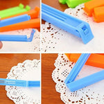Clip per sigillare sacchetti per alimenti da 6 pezzi. Clip per alimenti sigillante, 6 PCS
