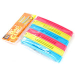 Clip per sigillare sacchetti per alimenti da 6 pezzi. Clip per alimenti sigillante, 6 PCS