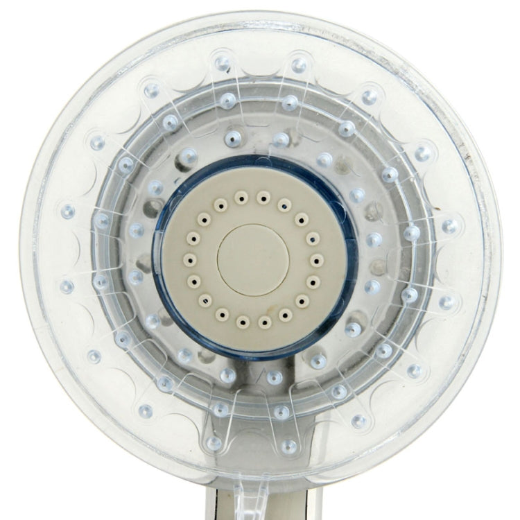 Soffione doccia a LED a 3 colori (verde/blu/rosso) con temperatura rilevabile, senza batteria, SDS-A3