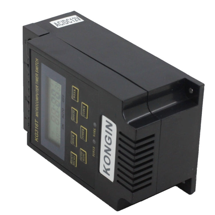 Interruttore timer digitale LCD KG316T 12V microcomputer