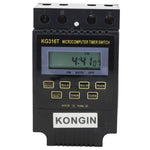 Interruttore timer digitale KG316T AC 220V con display LCD