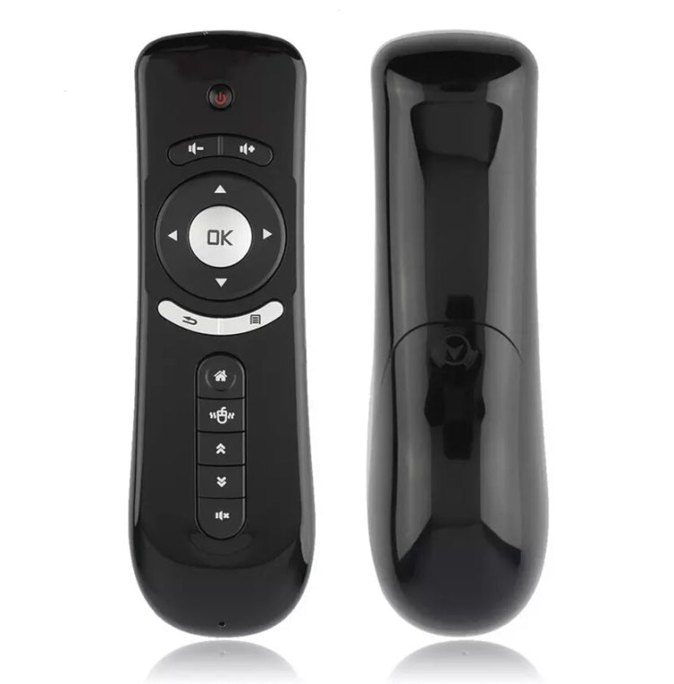 Giroscopio T2 Mini Fly Air Mouse 2.4G Android Telecomando 3D Sense Motion Stick per desktop / laptop, T2