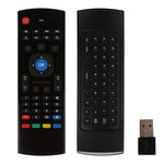 Tastiera con telecomando wireless 2.4G MX3 Air Mouse con scorciatoie del browser per Android TV Box/Mini PC, Air Mouse