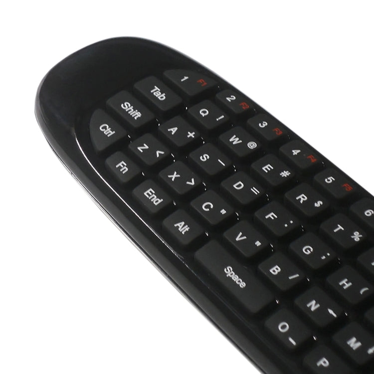 Telecomando con tastiera wireless ricaricabile C120 T10 Fly Air Mouse da 2,4 GHz per Android TV Box/PC, Wireless Keyboard